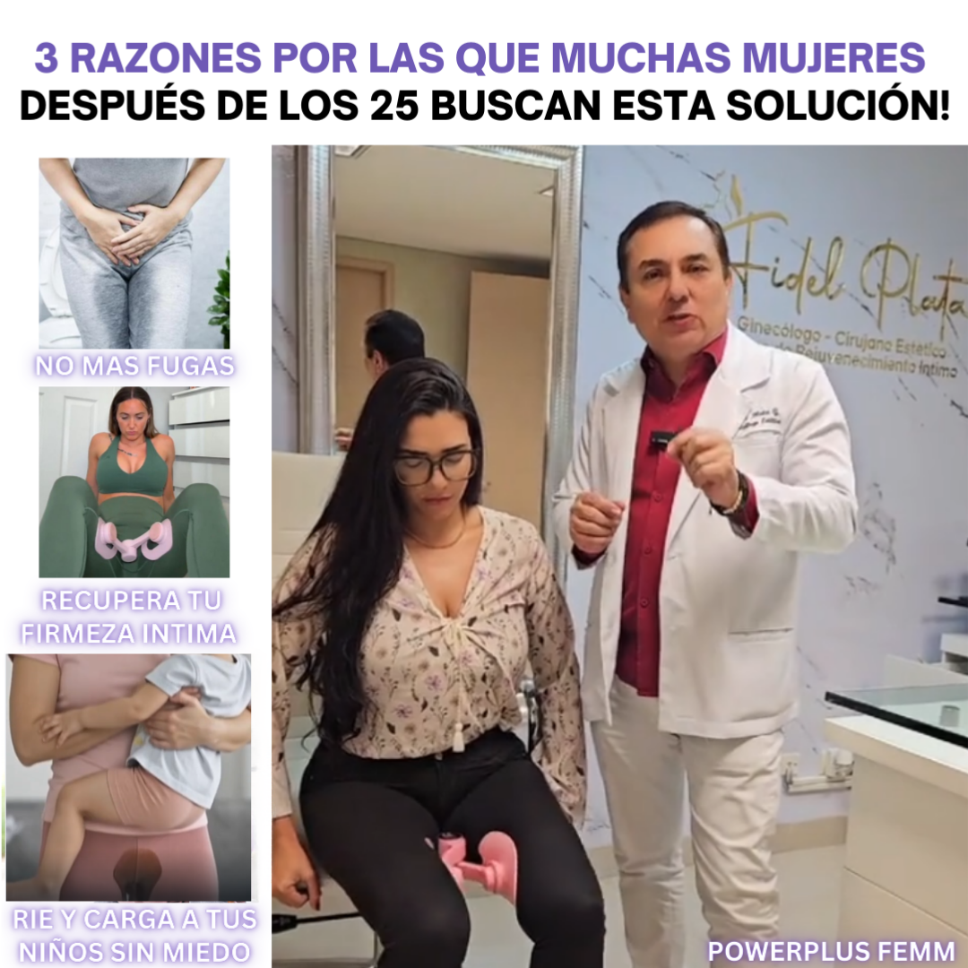 PowerPlus - Laugh and move again without fear of leaks