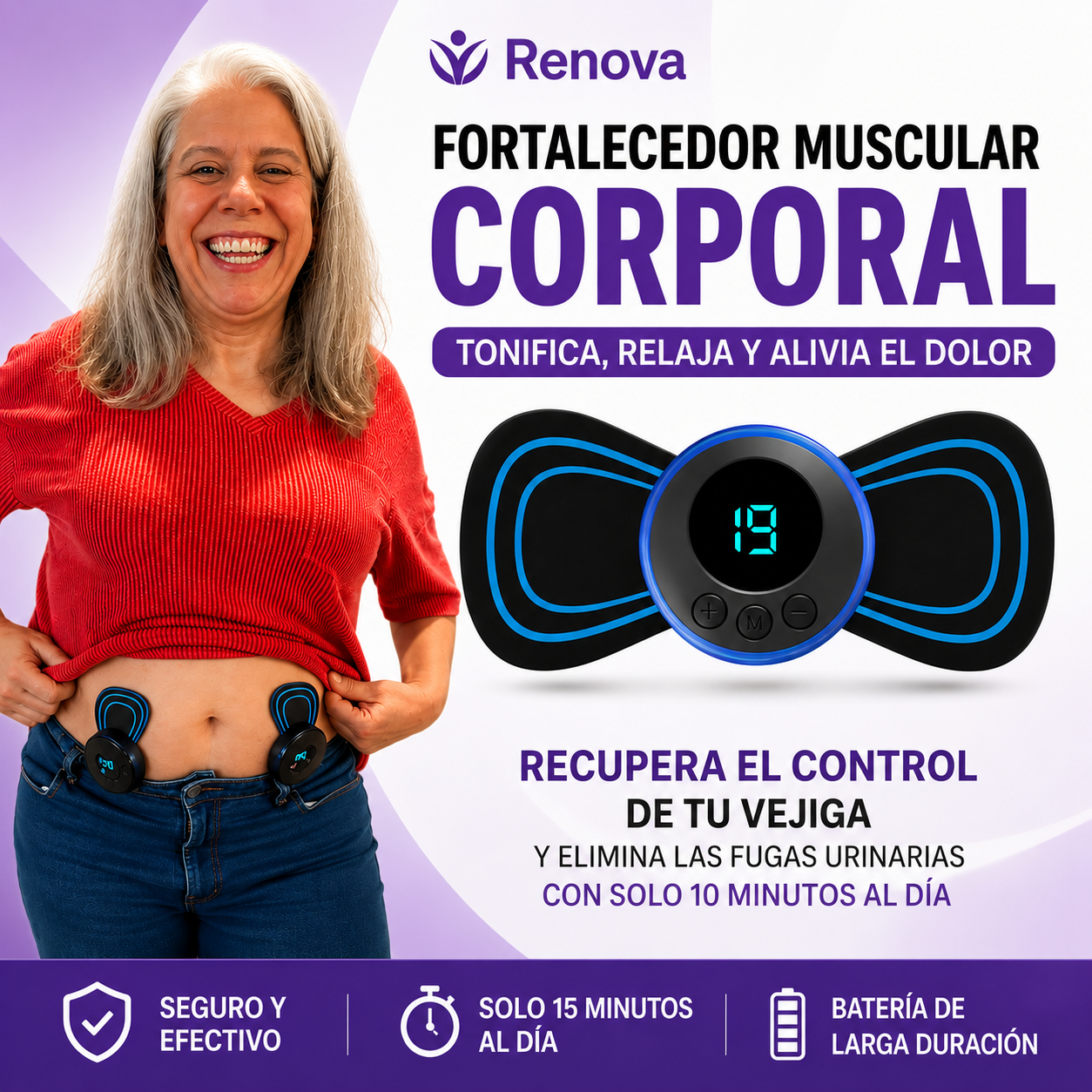 Renova™ Fortalecedor Muscular Pélvico